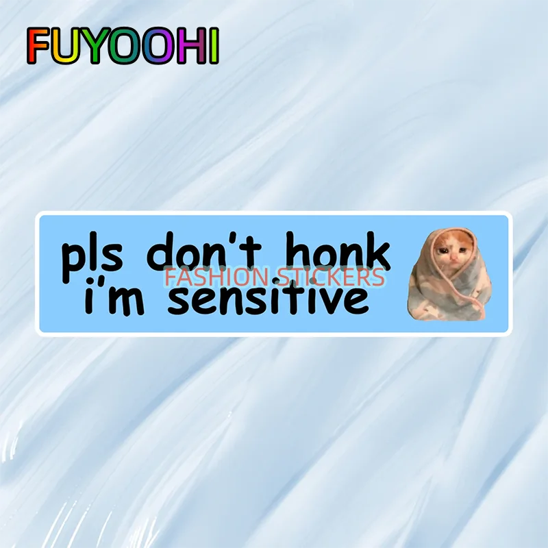 FUYOOHI Decal Don't Honk Funny Creative Decor Text Car Stickers for Window Bumper Sticker Pack Waterproof Vinyl Decals
FUYOOHI Decal Don't Honk Funny Creative Decor Text Car Stickers for Window Bumper Sticker Pack Waterproof Vinyl Decals