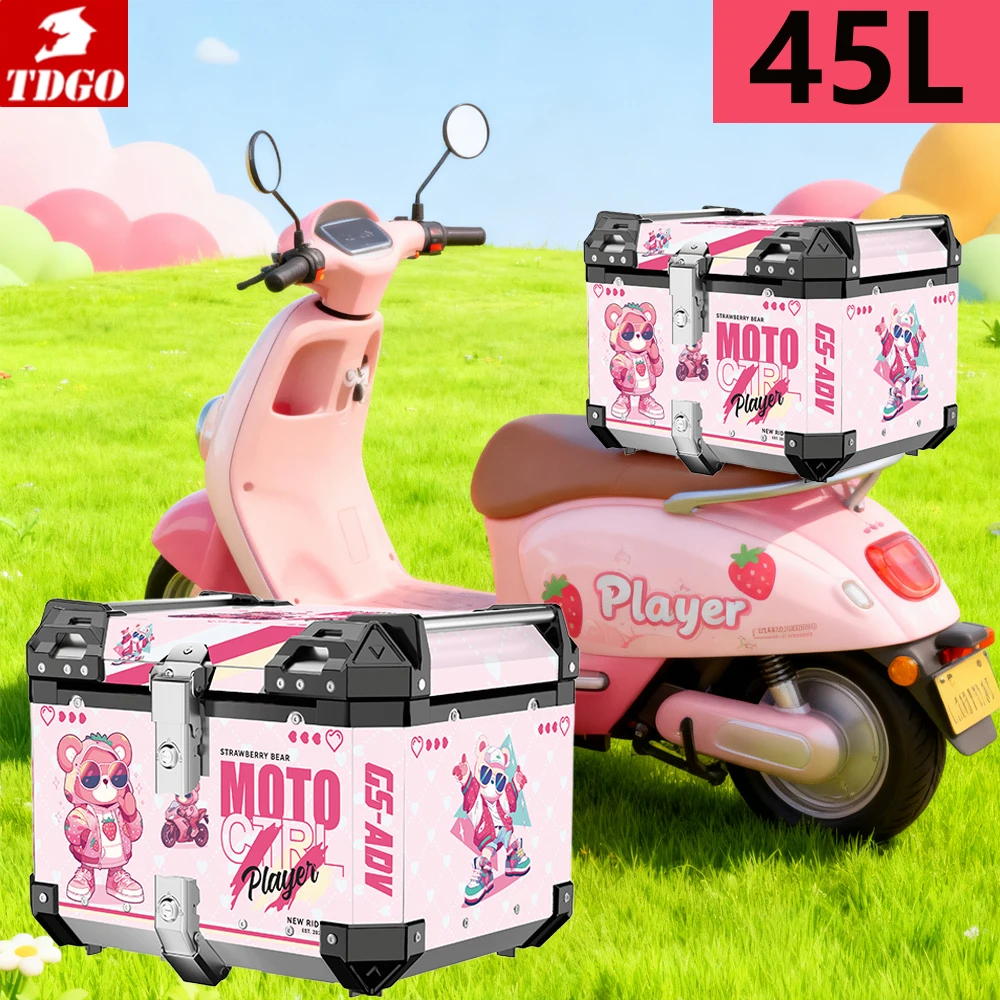 45л универсальный алюминиевый сплав мультфильм багажник мотоцикла большой емкости хвостовой ящик для багажа ящик для хранения инструментов наклейки водонепроницаемый хвостовой ящик
45л универсальный алюминиевый сплав мультфильм багажник мотоцикла большой емкости хвостовой ящик для багажа ящик для хранения инструментов наклейки водонепроницаемый хвостовой ящик