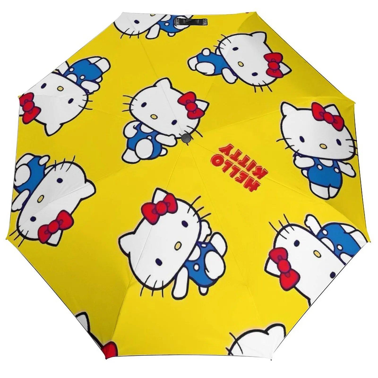 Hello Kitty Kawaii мультяшный зонт с солнцезащитным кремом, устойчивый к ультрафиолетовому излучению, складной дешевый 3-кратный автомобильный дорожный графический зонт
Hello Kitty Kawaii мультяшный зонт с солнцезащитным кремом, устойчивый к ультрафиолетовому излучению, складной дешевый 3-кратный автомобильный дорожный графический зонт