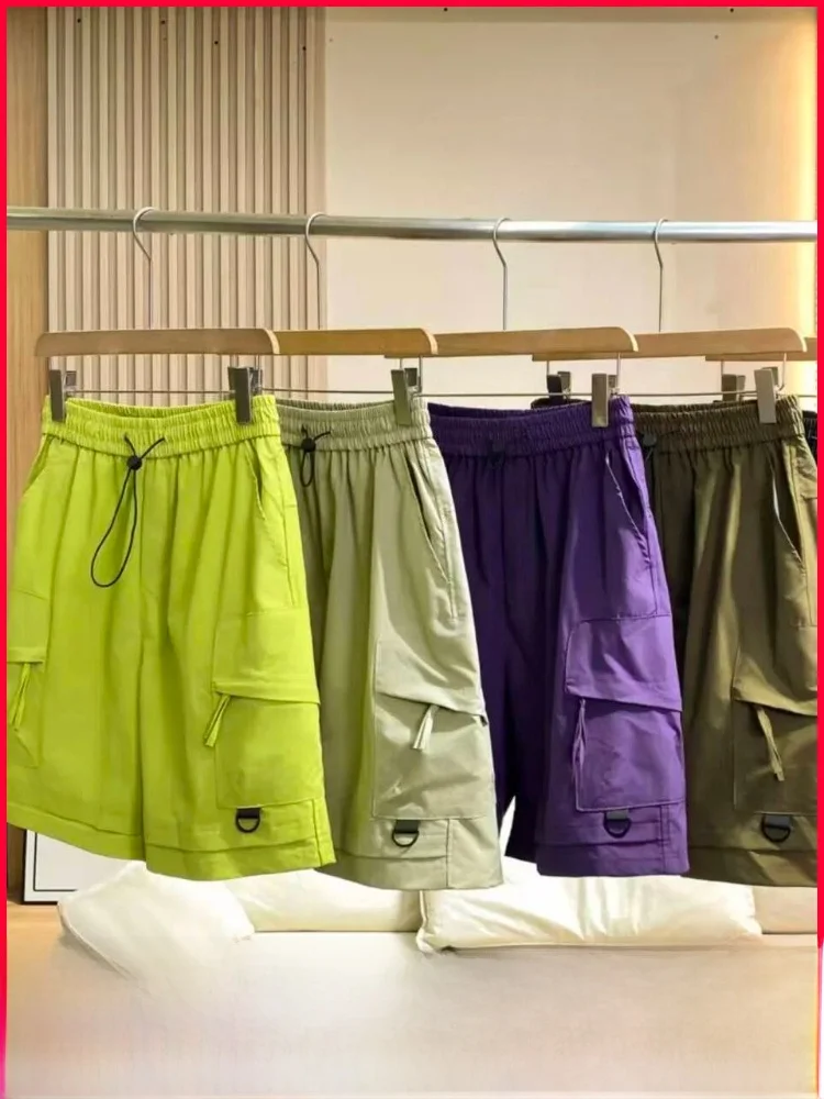 Мужские повседневные спортивные шорты Dopamine Color Series с множеством карманов, свободного кроя, из полиэфирного волокна, в рабочем стиле
Мужские повседневные спортивные шорты Dopamine Color Series с множеством карманов, свободного кроя, из полиэфирного волокна, в рабочем стиле