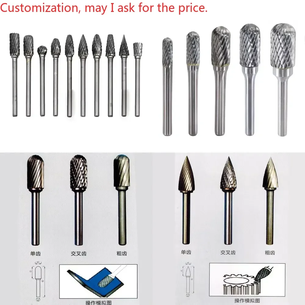 Hot saleTungsten Carbide Rotary File Carbide Grinding Head for Deburring 3*6 10PCS
Hot saleTungsten Carbide Rotary File Carbide Grinding Head for Deburring 3*6 10PCS