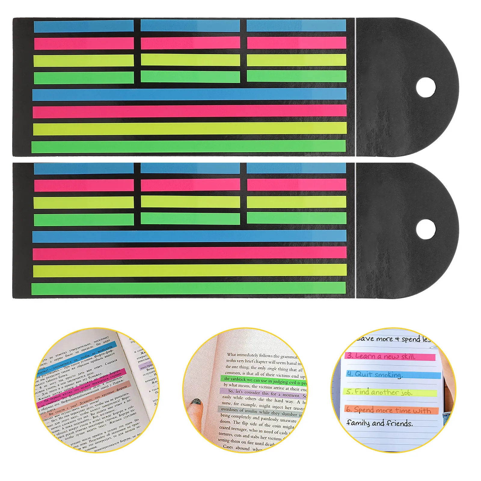 Набор из 2 цветных флуоресцентных лент-маркеров для чтения, клейкие закладки-стикеры для страниц, длинные и короткие ленты для аннотаций
Набор из 2 цветных флуоресцентных лент-маркеров для чтения, клейкие закладки-стикеры для страниц, длинные и короткие ленты для аннотаций