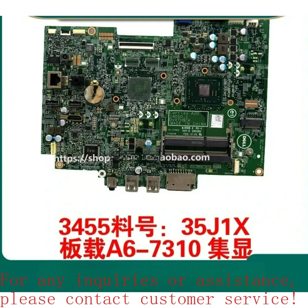 Used For Dell 3455 AIO main board NKW0J 06H91J 35J1X 14050-1 4MWMJ
Used For Dell 3455 AIO main board NKW0J 06H91J 35J1X 14050-1 4MWMJ