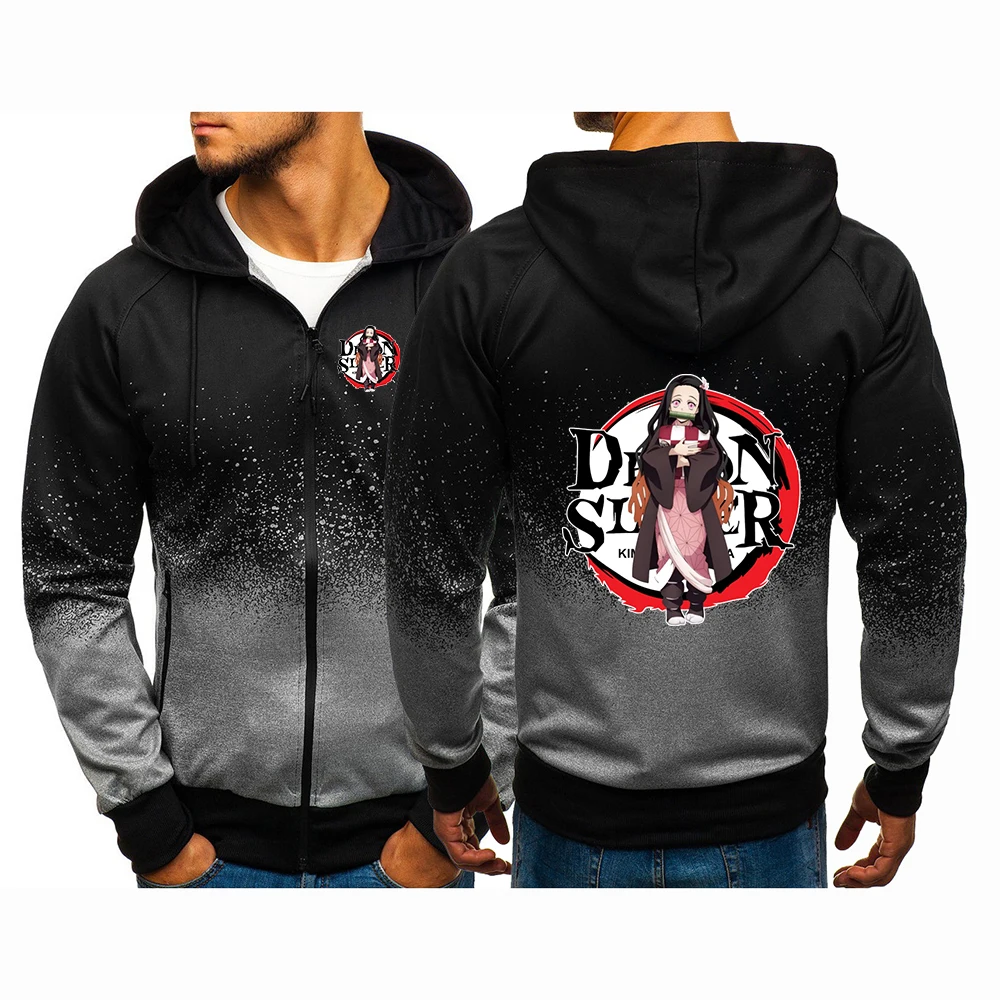 2026 Spring And Autumn Comfortable High Quality Durable Men's Hoodies Demon Slayer Anime Nezuko Logo Print Trendy Coat Jacket
2026 Spring And Autumn Comfortable High Quality Durable Men's Hoodies Demon Slayer Anime Nezuko Logo Print Trendy Coat Jacket