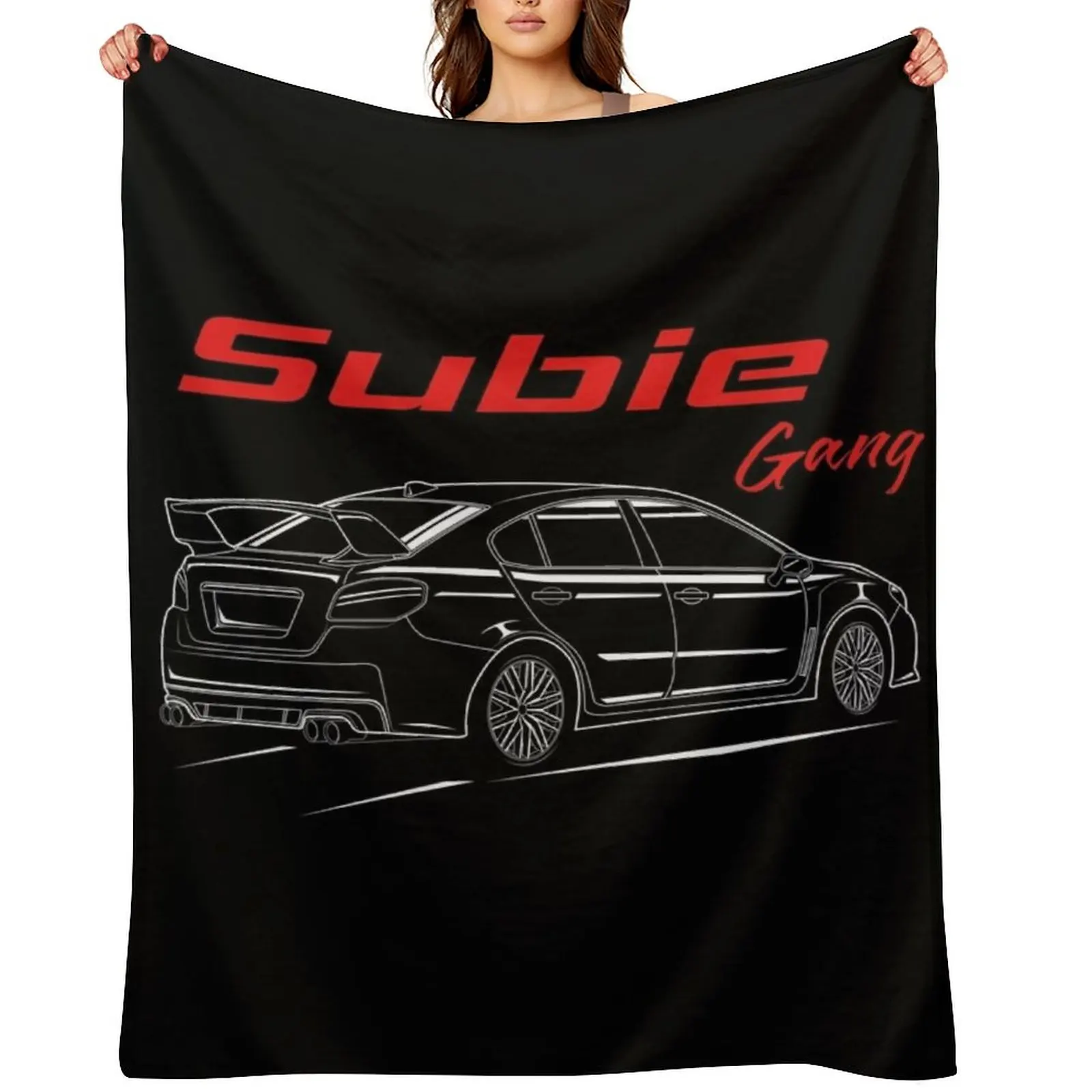 Subie gang back Text line ( white print ) Throw Blanket decorative Custom Picnic Blankets For Bed Blankets
Subie gang back Text line ( white print ) Throw Blanket decorative Custom Picnic Blankets For Bed Blankets