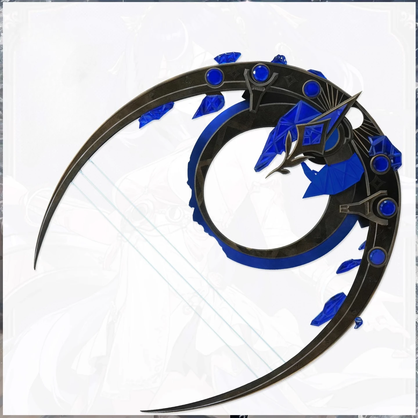 Wuthering Waves Yuanwu Cosplay Bow Prop Yuanwu Costume Accessories Replica
Wuthering Waves Yuanwu Cosplay Bow Prop Yuanwu Costume Accessories Replica