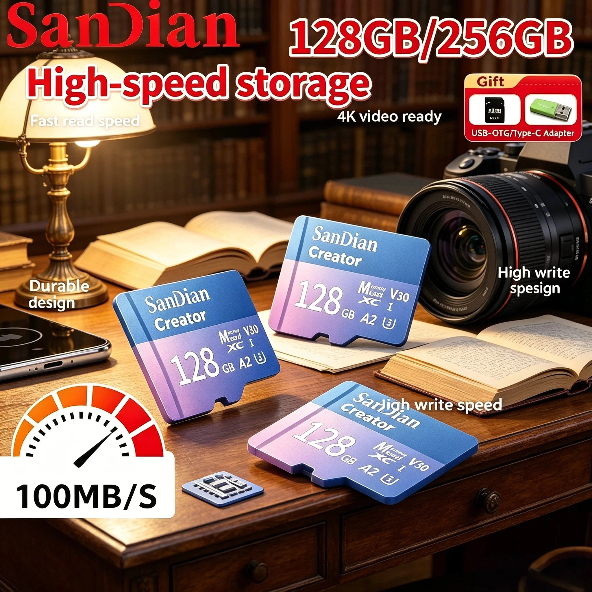 Original V30 U3 Micro TF SD Card 128GB 256GB High Endurance For Dash Camera Home Security Surveillance Full HD Recording Pro Max
Original V30 U3 Micro TF SD Card 128GB 256GB High Endurance For Dash Camera Home Security Surveillance Full HD Recording Pro Max