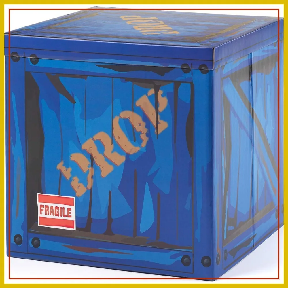 Large 14x14x14 Cardboard Loot Drop Box - Easy Assembly Party Decor & Storage Cube
Large 14x14x14 Cardboard Loot Drop Box - Easy Assembly Party Decor & Storage Cube