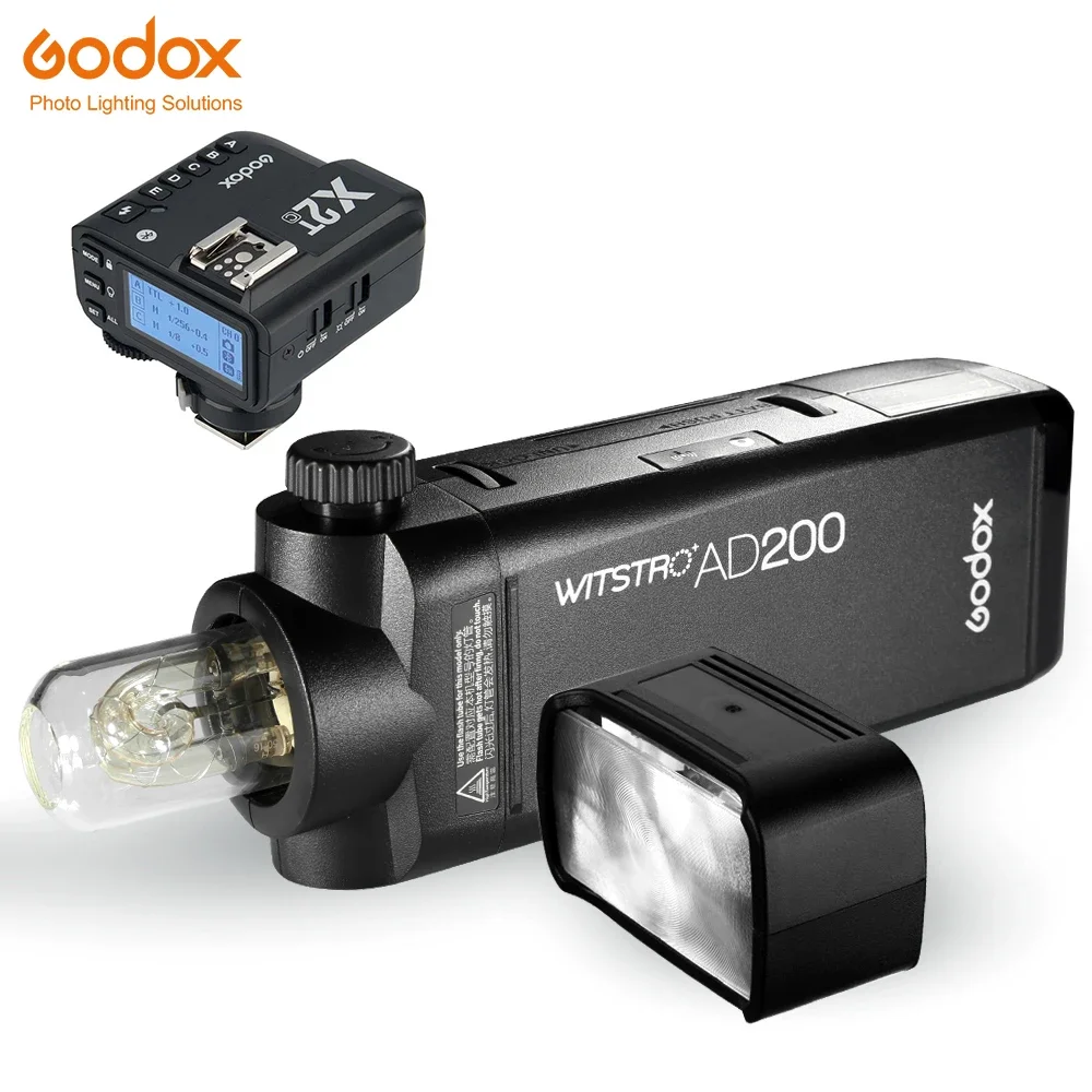 Godox AD200 200Ws GN60 High Speed Sync Pocket Flash + Godox X2T-C/N/S/F/O Transmitter for Canon Nikon Sony Fuji Olympus Camera
Godox AD200 200Ws GN60 High Speed Sync Pocket Flash + Godox X2T-C/N/S/F/O Transmitter for Canon Nikon Sony Fuji Olympus Camera