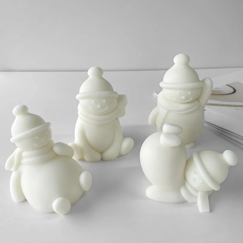 Snowman Shaped Silicone Mold Scented Mould DIY Table Ornament Tool
Snowman Shaped Silicone Mold Scented Mould DIY Table Ornament Tool