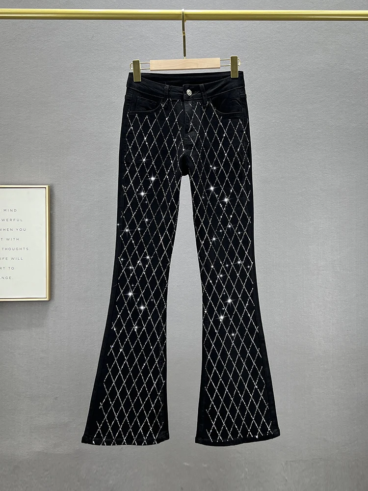 Джинсы женские с высокой талией, расклешенные, весна-лето, новые, из плотного хлопка, эластичная ткань, удлиненные, с эффектом похудения
Джинсы женские с высокой талией, расклешенные, весна-лето, новые, из плотного хлопка, эластичная ткань, удлиненные, с эффектом похудения