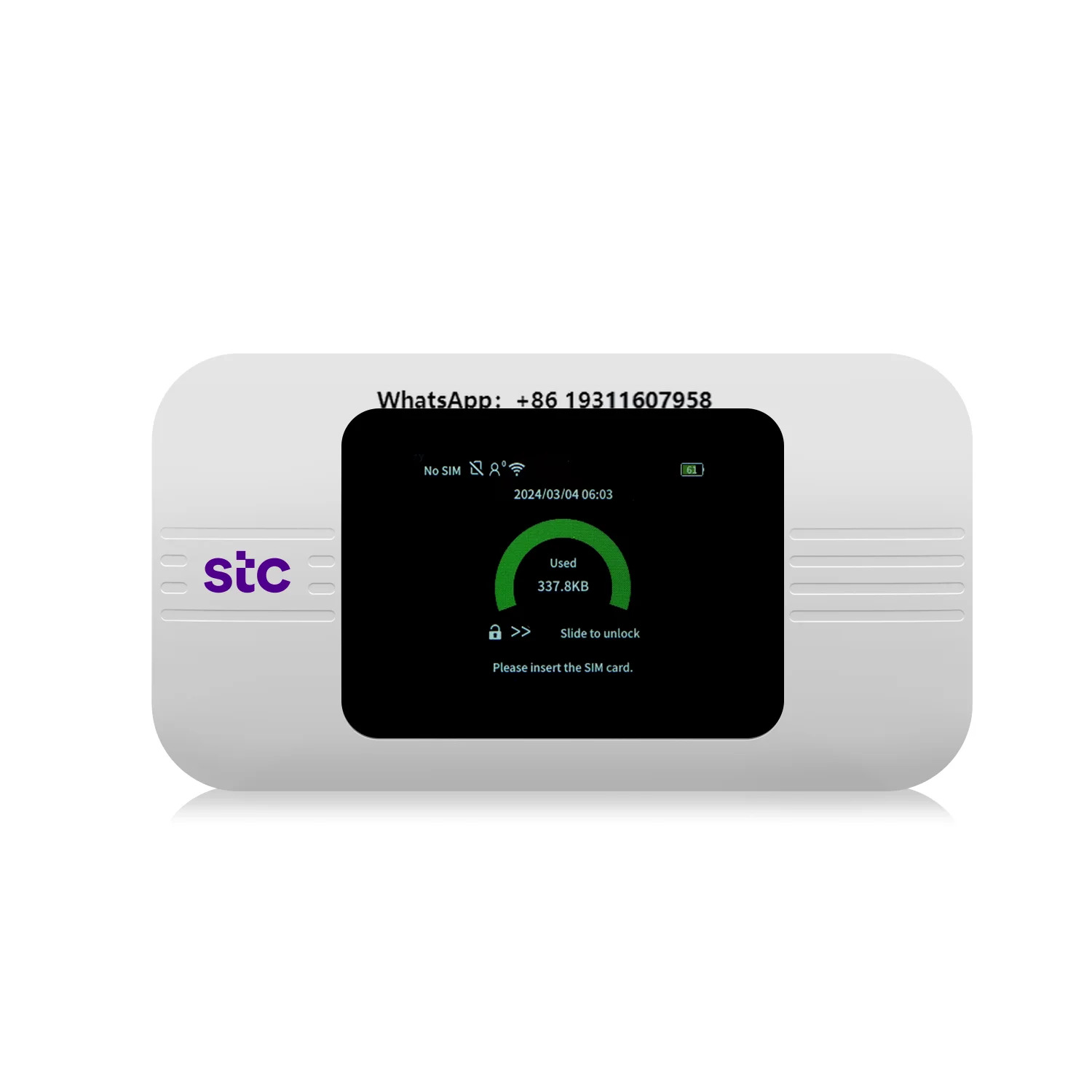 Portable Pocket Mobile 5G MiFis Qualcom SDX65 Wi-Fi 6 Hotspot Li-ion Battery 5000mAh 2.4/5GHz 5G Wireless Network MiFis Router
Portable Pocket Mobile 5G MiFis Qualcom SDX65 Wi-Fi 6 Hotspot Li-ion Battery 5000mAh 2.4/5GHz 5G Wireless Network MiFis Router