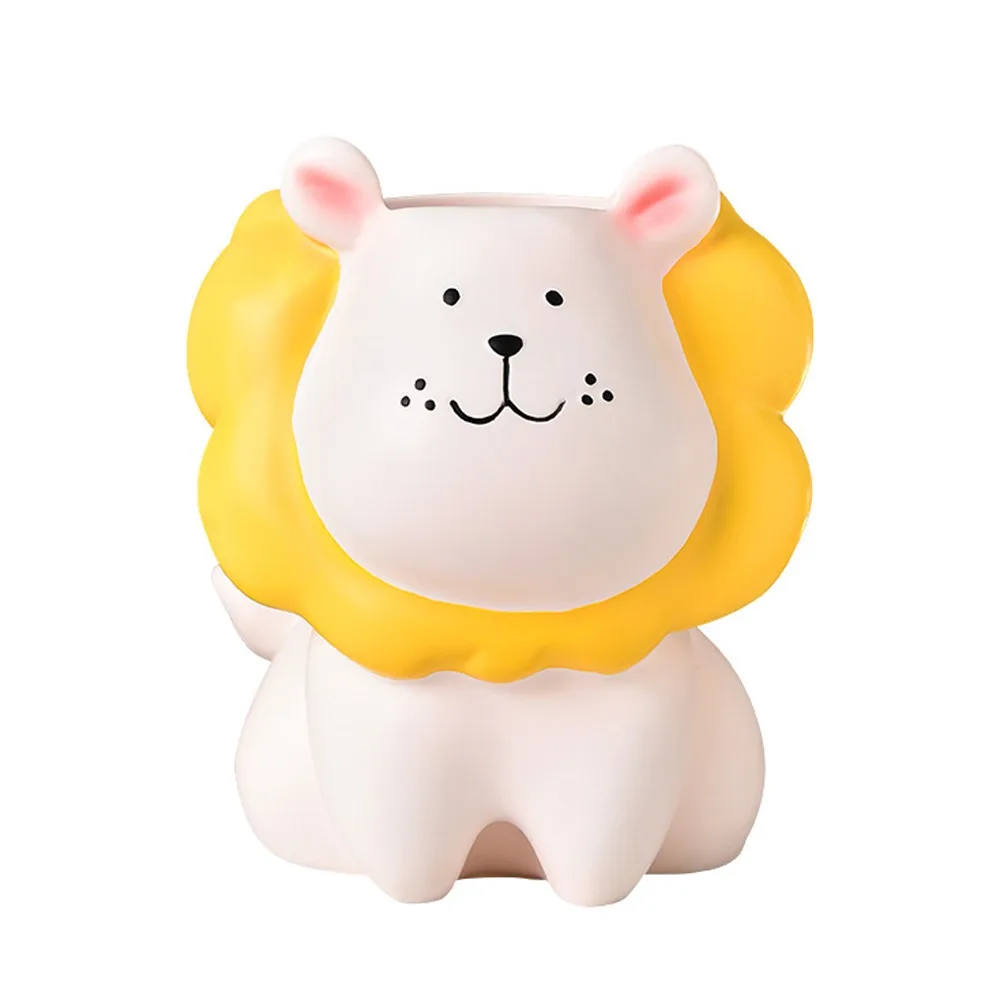 Little Lion Cartoon Pen Holder Cream Style Ornament Pencil Storage Box Figurine Tabletop Storage Stationery Organizer
Little Lion Cartoon Pen Holder Cream Style Ornament Pencil Storage Box Figurine Tabletop Storage Stationery Organizer