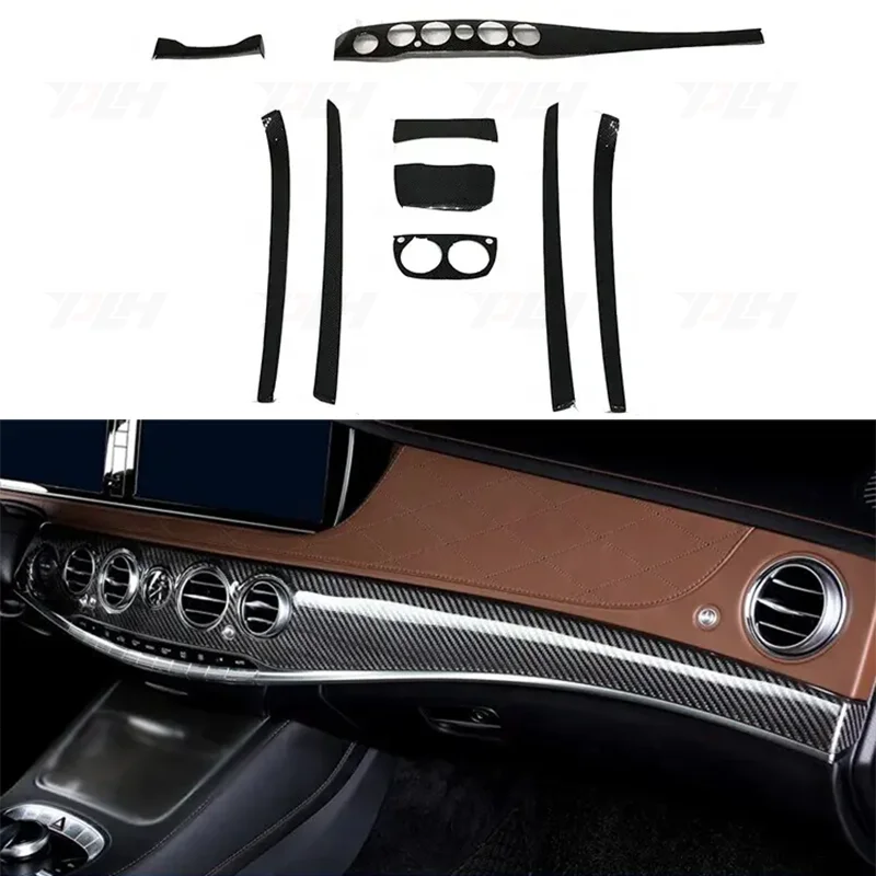 Внутренняя отделка W222 для Mercedes-Benz S-class W222 S320L S400, обычная внутренняя отделка из углеродного волокна, 2014-2020 год
Внутренняя отделка W222 для Mercedes-Benz S-class W222 S320L S400, обычная внутренняя отделка из углеродного волокна, 2014-2020 год