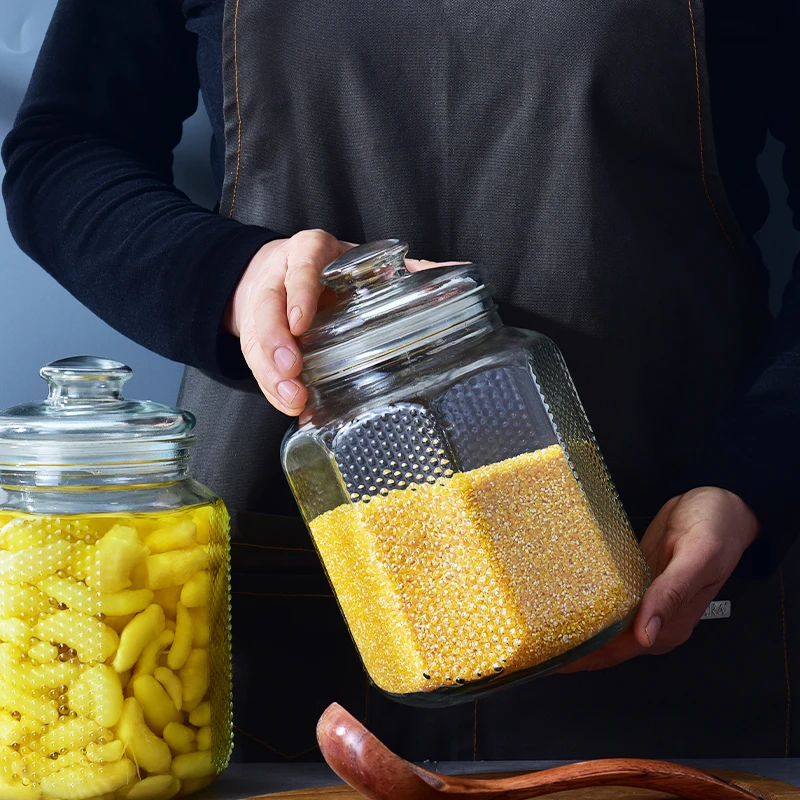 Прозрачная пластиковая банка для хранения продуктов, кухонный органайзер для круп, злаков, снеков, сертифицированный по стандарту Non-GMO Project
Прозрачная пластиковая банка для хранения продуктов, кухонный органайзер для круп, злаков, снеков, сертифицированный по стандарту Non-GMO Project