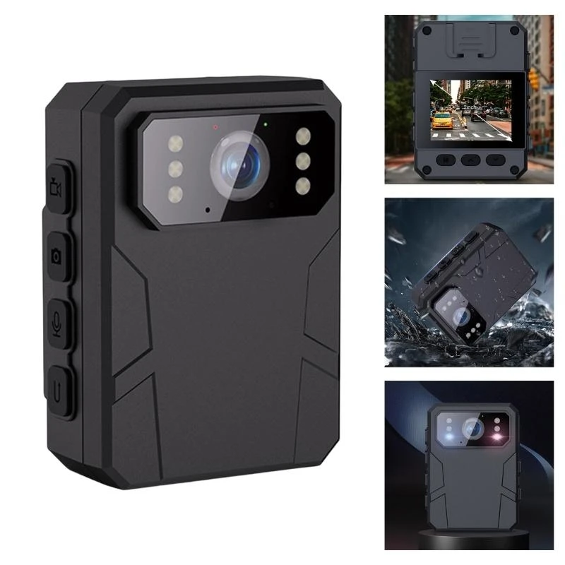 4K Mini Camera Body Worn Camera With 2inch IPS Screen Wearable Portable Body Camera Polices Recorder Thumb Action Camera H8WD
4K Mini Camera Body Worn Camera With 2inch IPS Screen Wearable Portable Body Camera Polices Recorder Thumb Action Camera H8WD
