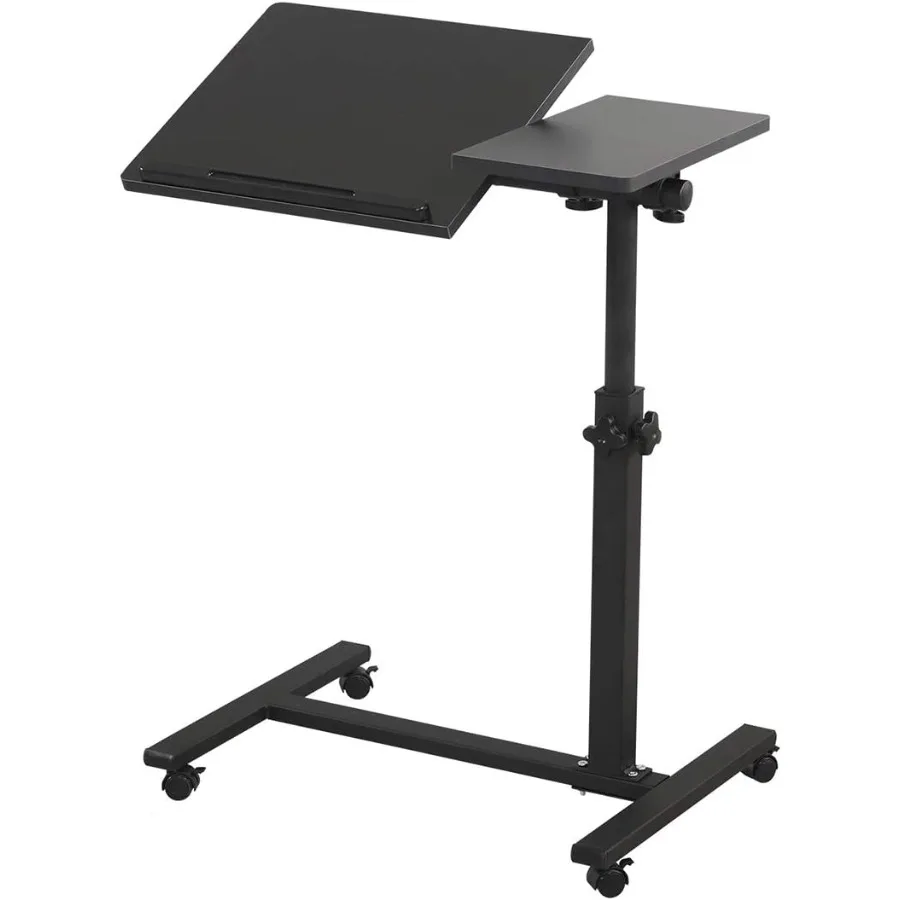 TigerDad Overbed Bedside Desk Mobile Rolling Laptop Stand Tilting Overbed Table with Wheels Height Adjustable Tray Table for La
TigerDad Overbed Bedside Desk Mobile Rolling Laptop Stand Tilting Overbed Table with Wheels Height Adjustable Tray Table for La