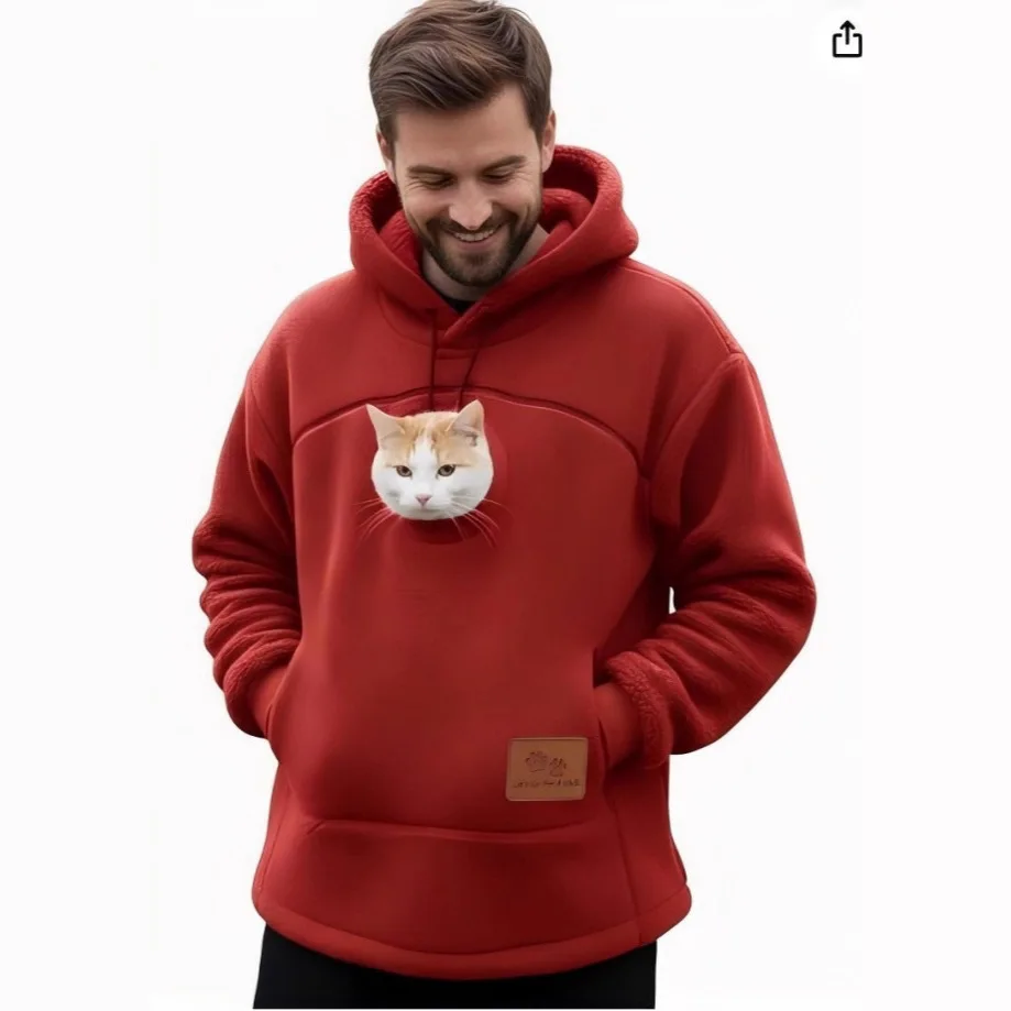 New Unisex Polar Fleece Matching Hoodie for Pet & Owner, Loose Casual Winter Warm Sweatshirt for Small Dogs Cats
New Unisex Polar Fleece Matching Hoodie for Pet & Owner, Loose Casual Winter Warm Sweatshirt for Small Dogs Cats