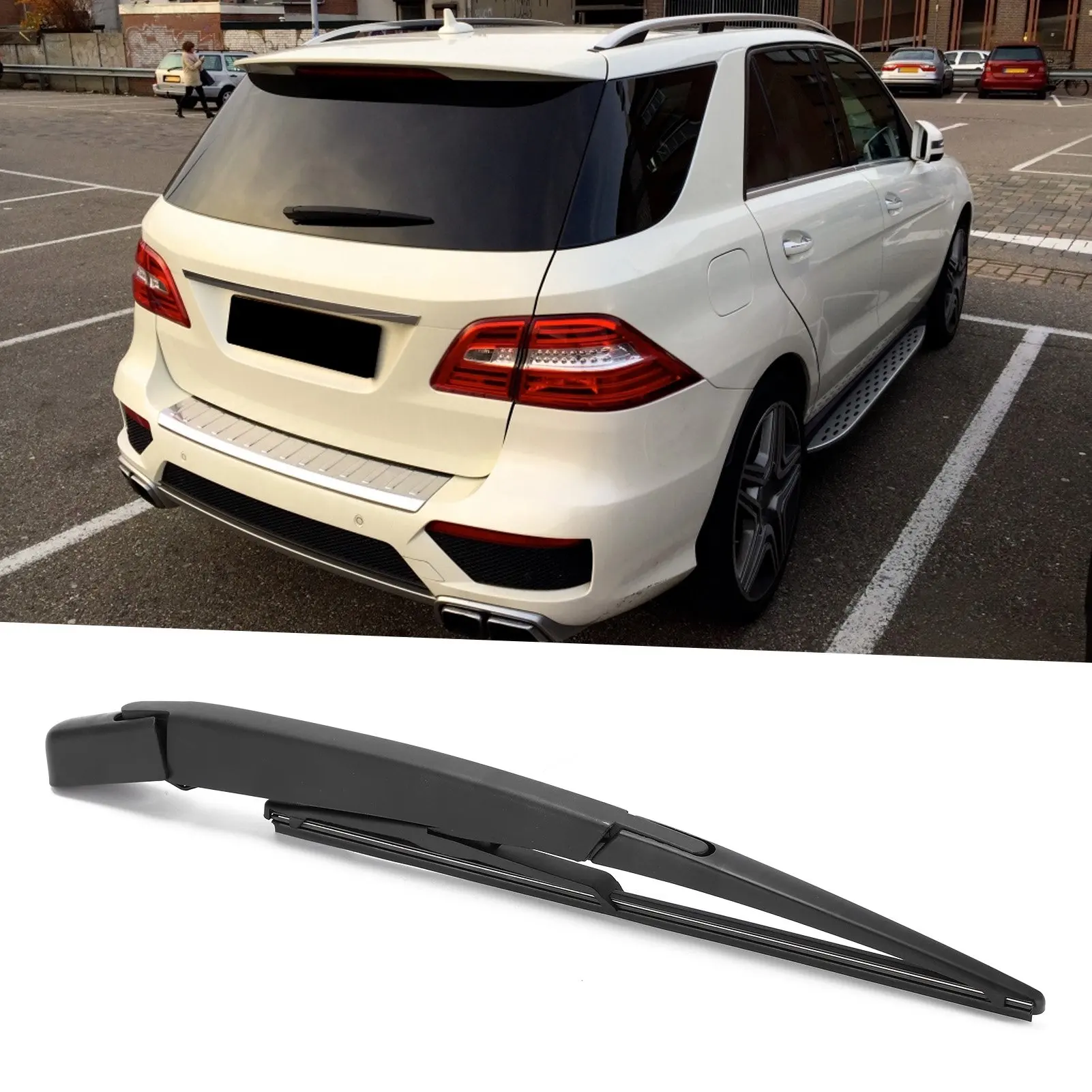 A1648200744 Rear Wiper Blade Rear Wiper Arm Blade A1648200744 Replacement for ‑ W166 W164 ML350 ML500
A1648200744 Rear Wiper Blade Rear Wiper Arm Blade A1648200744 Replacement for ‑ W166 W164 ML350 ML500