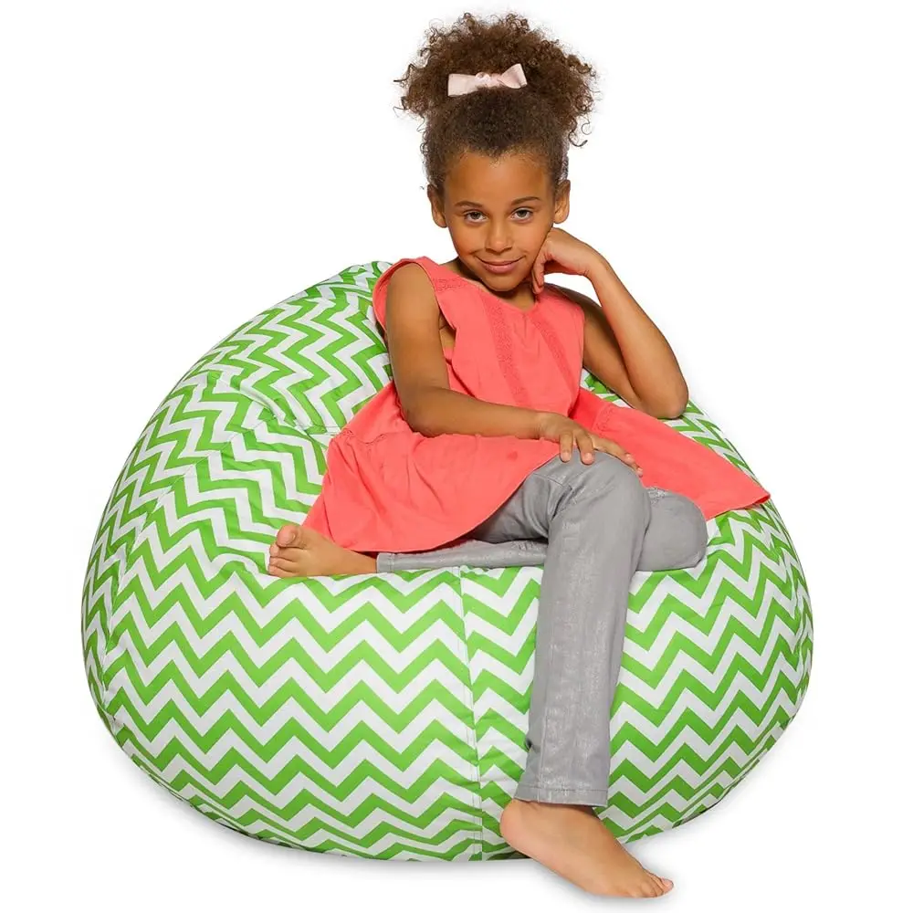 Large Bean Bag Soft Cozy Animal Chair For Bedrooms, Kids Lounger, Large-24 H, Chevron Green And White (Sdfds)
Large Bean Bag Soft Cozy Animal Chair For Bedrooms, Kids Lounger, Large-24 H, Chevron Green And White (Sdfds)