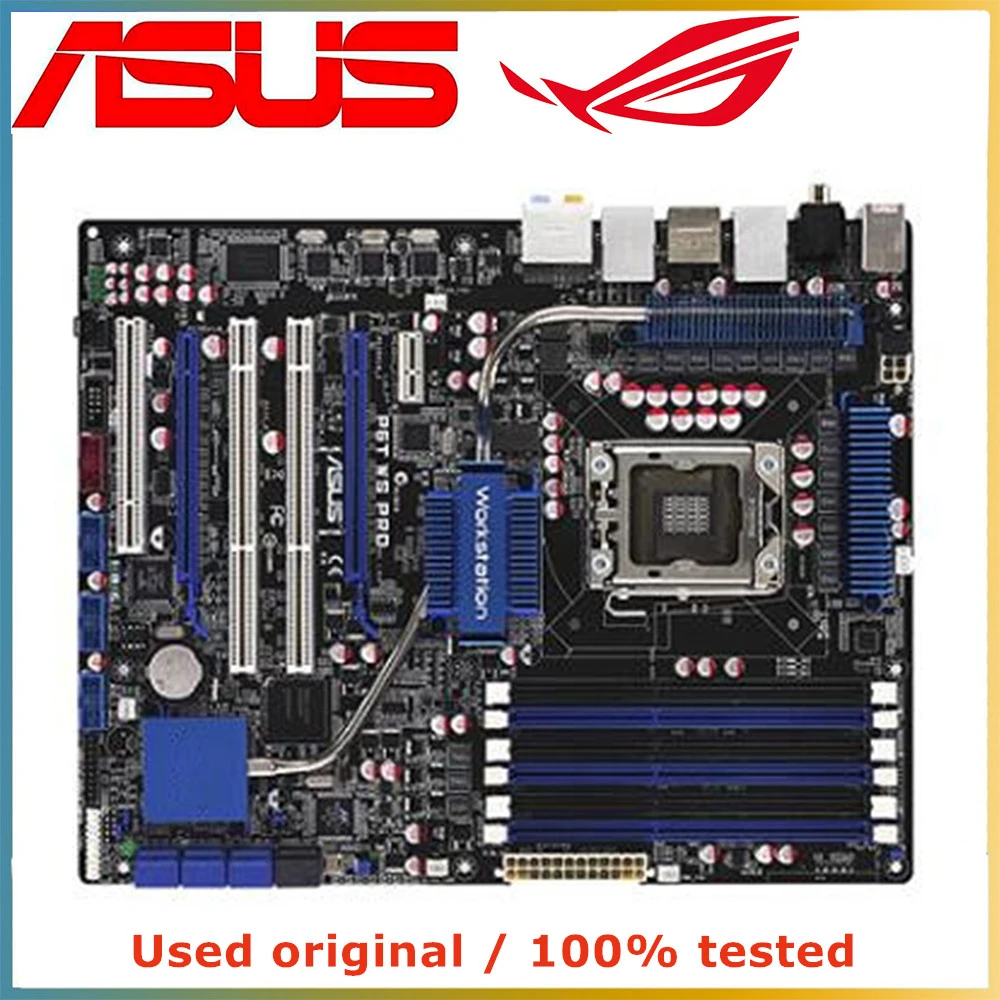 Для Intel X58 для ASUS P6T WS профессиональная компьютерная материнская плата LGA 1366 DDR3 24G десктопная материнская плата SATA II PCI-E 2,0 X16
Для Intel X58 для ASUS P6T WS профессиональная компьютерная материнская плата LGA 1366 DDR3 24G десктопная материнская плата SATA II PCI-E 2,0 X16