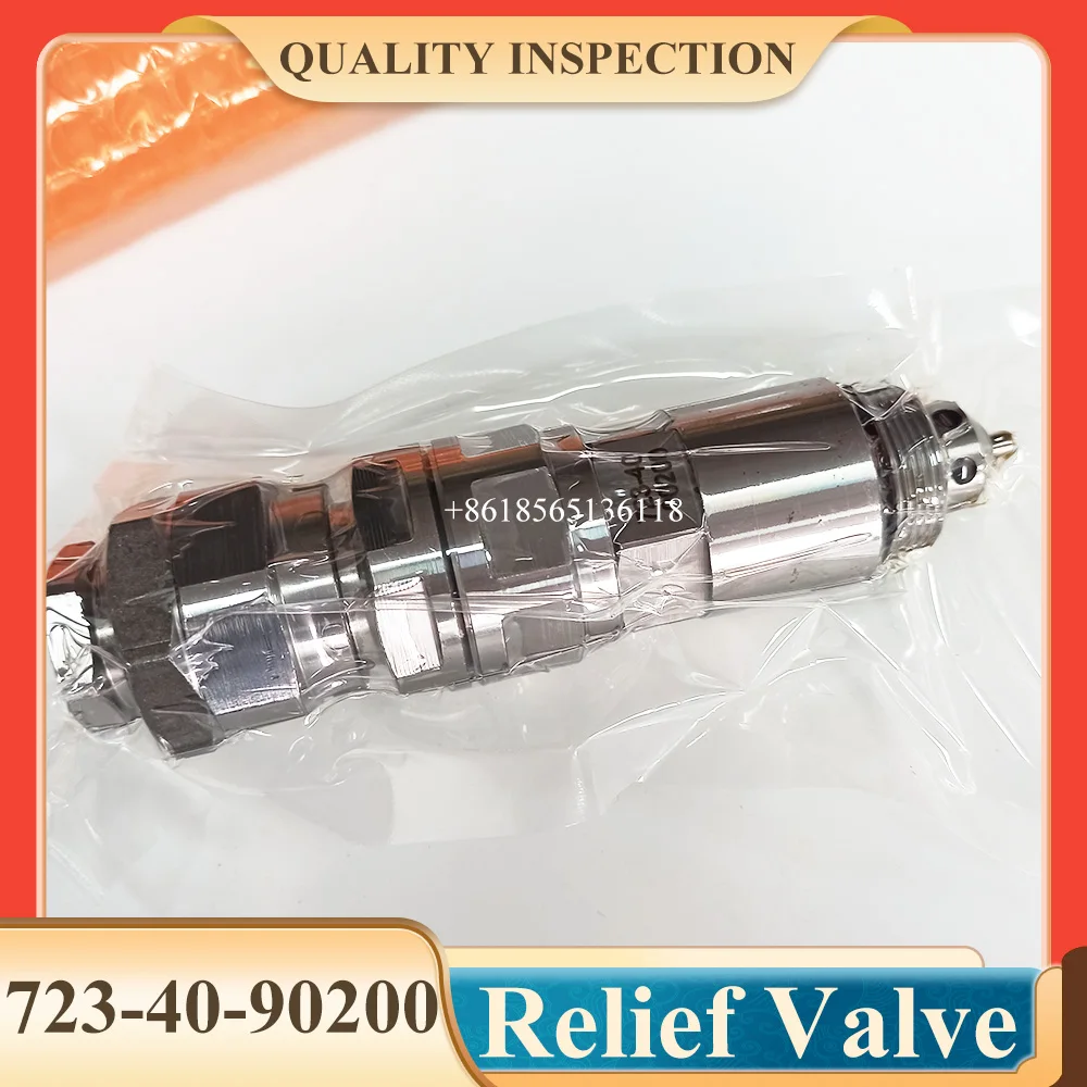 PC120-6 PC200-6 Excavator Accessories Control Valve Relief Valve 723-40-90200 7234090200 
PC120-6 PC200-6 Excavator Accessories Control Valve Relief Valve 723-40-90200 7234090200