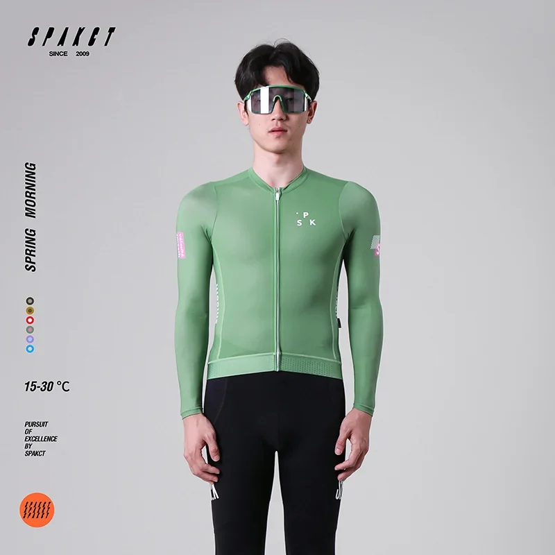 SPAKCT 2025 Men's Long-Sleeve Cycling Jacket - Professional Spring Outdoor Cycling Suit (Breathable Type) Suitable for Mountain
SPAKCT 2025 Men's Long-Sleeve Cycling Jacket - Professional Spring Outdoor Cycling Suit (Breathable Type) Suitable for Mountain