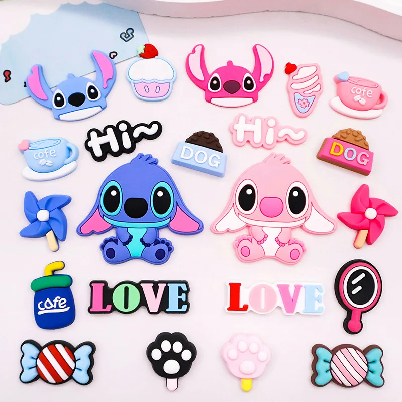 MINISO Stitch Cartoon Shoe Charms PVC DIY Blue Aliens Shoes Decoration Sandal Accessories Buckle for Kids Party Gifts
MINISO Stitch Cartoon Shoe Charms PVC DIY Blue Aliens Shoes Decoration Sandal Accessories Buckle for Kids Party Gifts