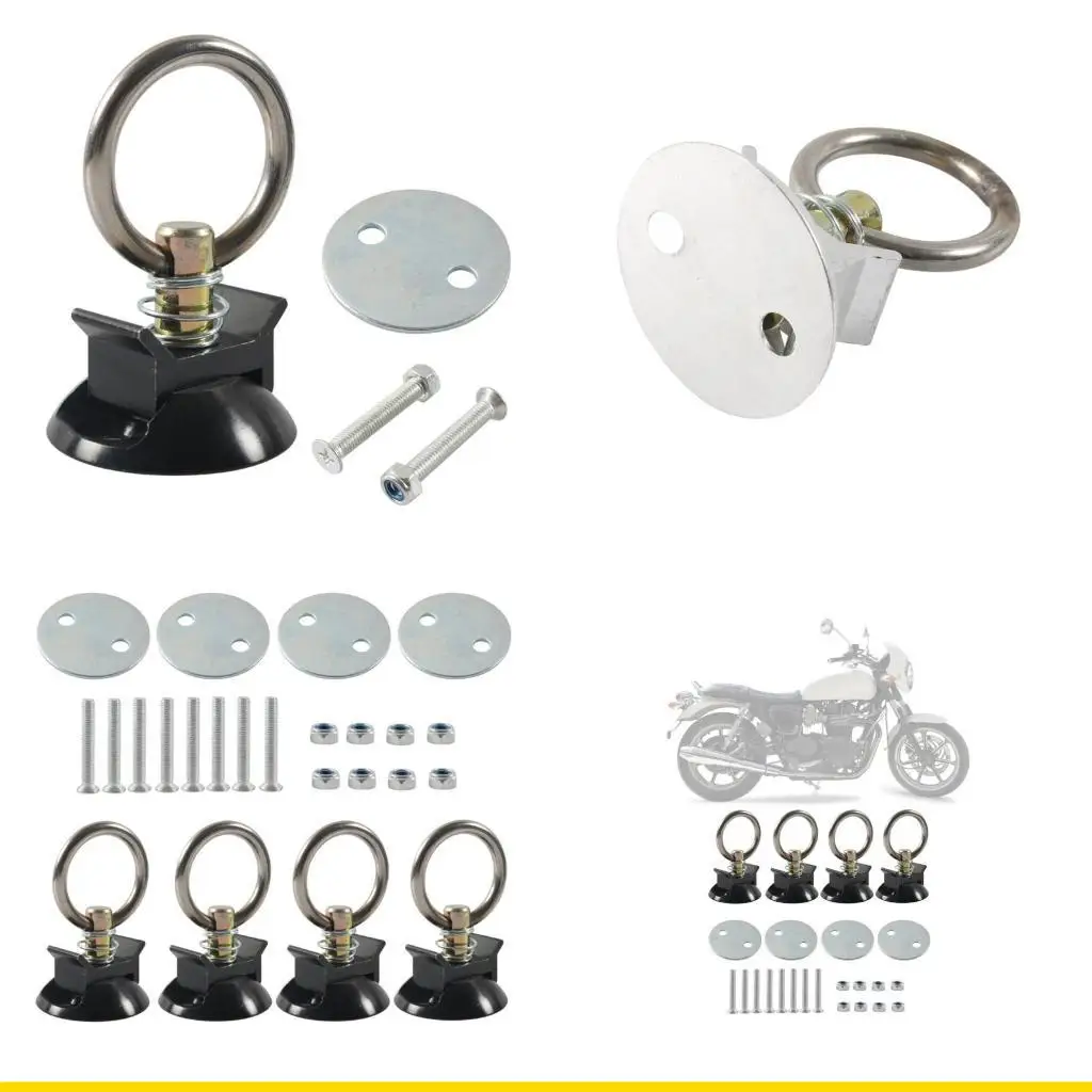 SZCH Tie Down Anchors Point with Round Rings for Trailer to Tie Down Motorcycle
SZCH Tie Down Anchors Point with Round Rings for Trailer to Tie Down Motorcycle