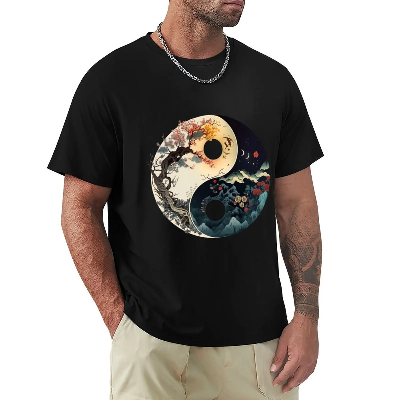 Yin Yang - Mountains and Forest T-Shirt Plus Size Comfort Fit Tee
Yin Yang - Mountains and Forest T-Shirt Plus Size Comfort Fit Tee