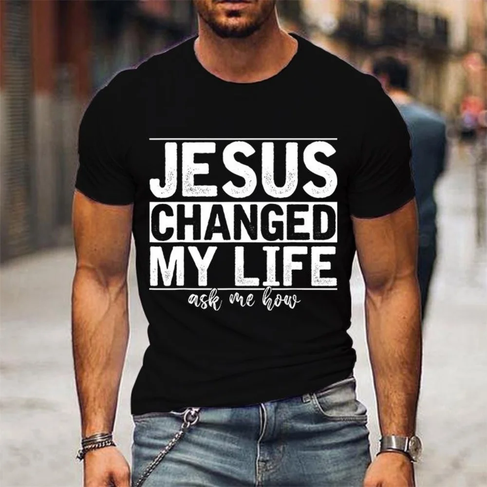 Jesus 3D Print Clothing Summer Men's T-Shirts Short Sleeve Oversized T-Shirt Round Neck Casual Graphic T Shirts Unisex Tee Tops
Jesus 3D Print Clothing Summer Men's T-Shirts Short Sleeve Oversized T-Shirt Round Neck Casual Graphic T Shirts Unisex Tee Tops
