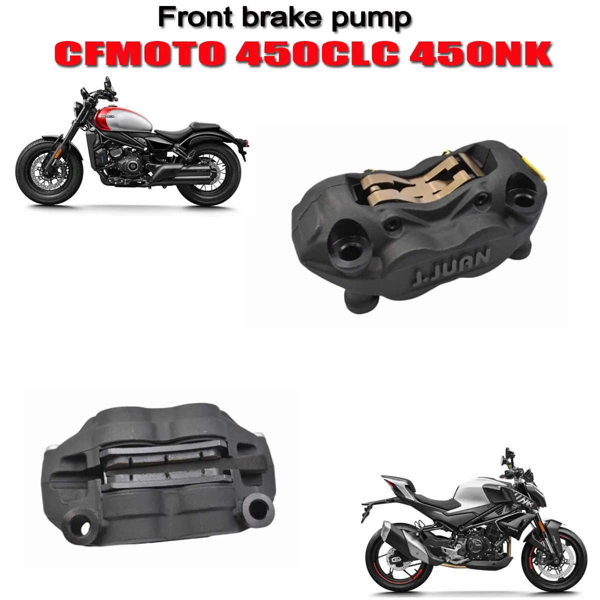 Fit For CFMOTO 450NK 450CLC CL-C 450 NK CF400-10 Motorcycle original parts front right brake caliper front brake pump
Fit For CFMOTO 450NK 450CLC CL-C 450 NK CF400-10 Motorcycle original parts front right brake caliper front brake pump