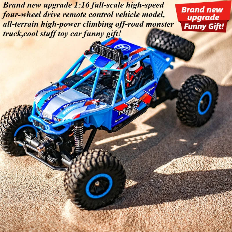 Cool Stuff Toy Car Funny Gift-1:16 High-speed 4WD Rc Truck,Remote Control Car Model,Off-road Rc Cars,Monster Truck,Toys for Boys
Cool Stuff Toy Car Funny Gift-1:16 High-speed 4WD Rc Truck,Remote Control Car Model,Off-road Rc Cars,Monster Truck,Toys for Boys