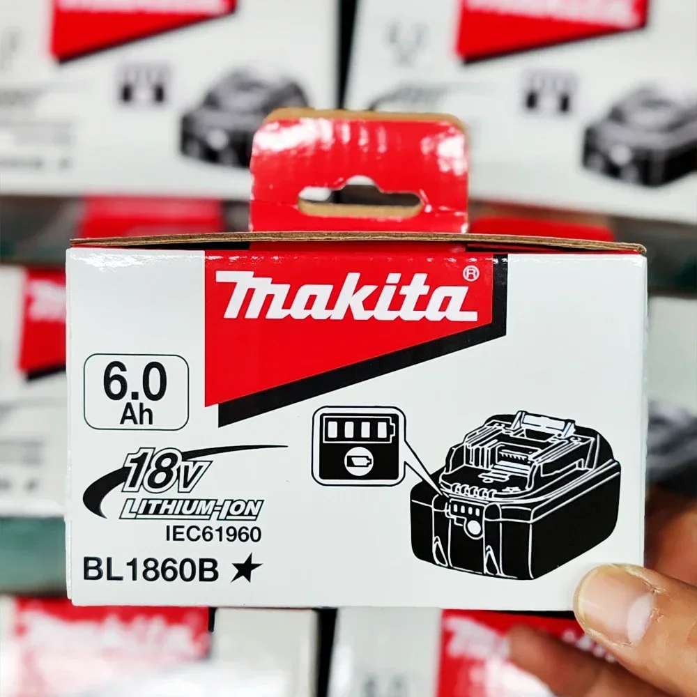 2025 Original Makita 18V 6AH 6000mAh Rechargeable Lithium Ion Battery Charger BL1860B BL1850 BL1830 BL1815 LXT400
2025 Original Makita 18V 6AH 6000mAh Rechargeable Lithium Ion Battery Charger BL1860B BL1850 BL1830 BL1815 LXT400
