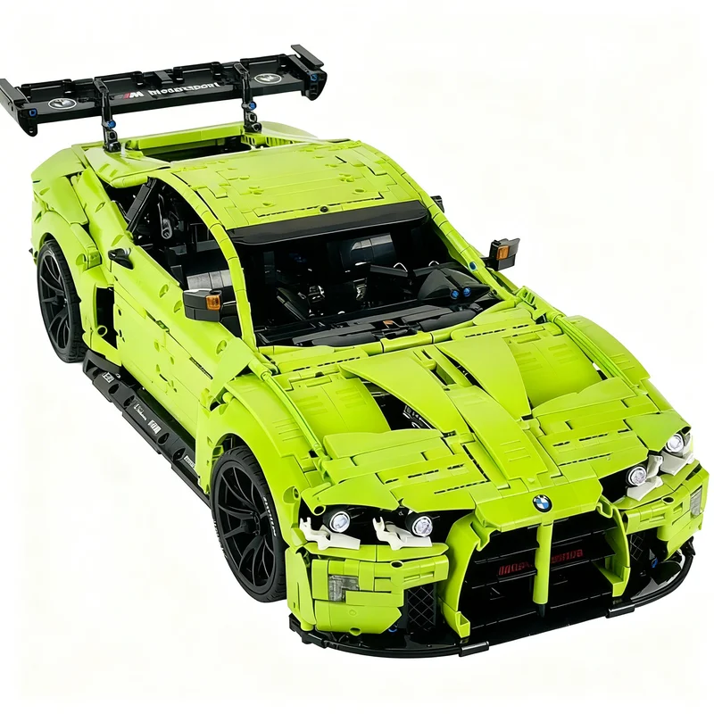 NEW 3882PCS MOC City Champions Super Car Sport M4 GT3 Lime Model Technology DIY Assembly Building Blocks Display Birthday Gift
NEW 3882PCS MOC City Champions Super Car Sport M4 GT3 Lime Model Technology DIY Assembly Building Blocks Display Birthday Gift