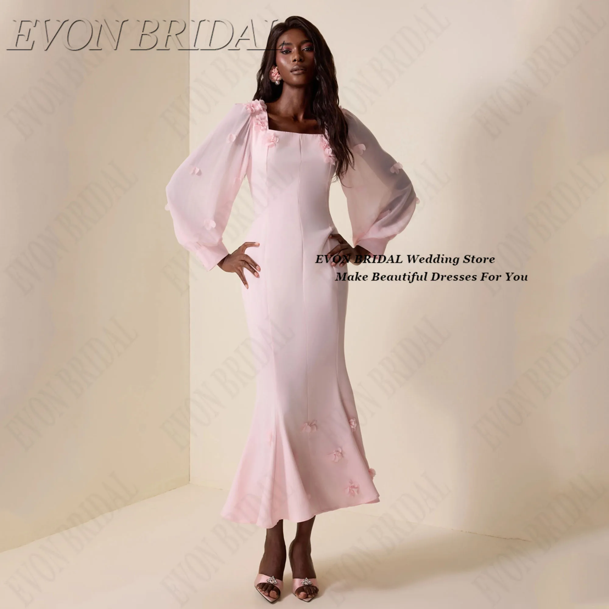 EVON BRIDAL Pink Celebrity Red Carpet Dresses Saudi Women Evening Dress 3D Flowers Elegant Dresses Autumn 2025 Gala Customized
EVON BRIDAL Pink Celebrity Red Carpet Dresses Saudi Women Evening Dress 3D Flowers Elegant Dresses Autumn 2025 Gala Customized