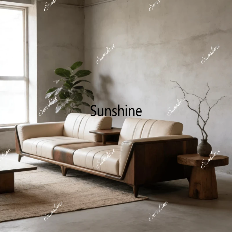 New Chinese style, light luxury simple solid wood sofa living room, large and small apartment reception furniture
New Chinese style, light luxury simple solid wood sofa living room, large and small apartment reception furniture