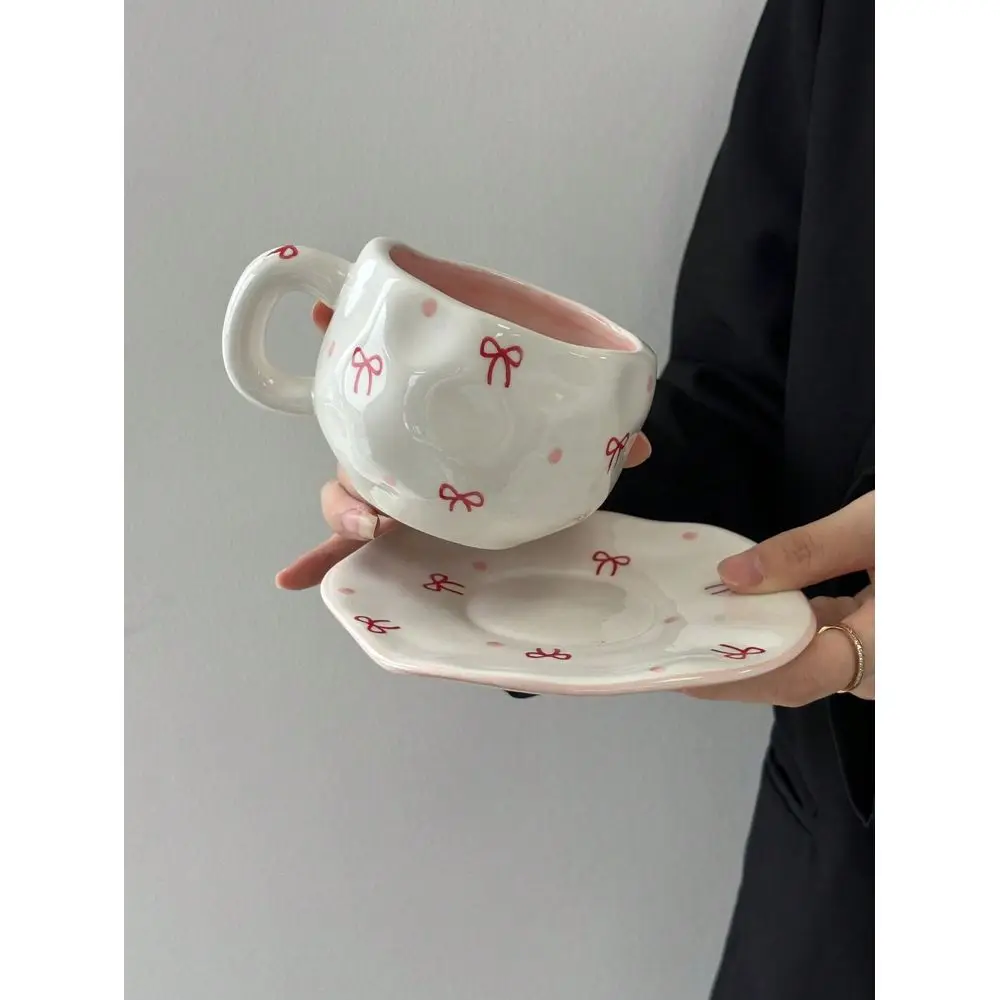 Handmade Asymmetrical Ceramic Cup Saucer Set, Japanese Retro HighQuality Thickened Coffee Mug, Afternoon Tea Latte Cup Saucer S
Handmade Asymmetrical Ceramic Cup Saucer Set, Japanese Retro HighQuality Thickened Coffee Mug, Afternoon Tea Latte Cup Saucer S