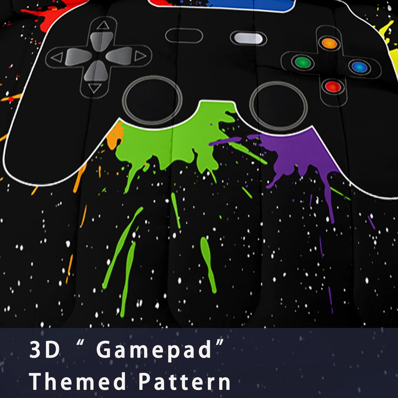 Gamepad Bedding Set For Bedroom Soft Modern Bedding Set Comefortable Kids Duvet Cover Video Game Quilt Cover And Pillowcase
Gamepad Bedding Set For Bedroom Soft Modern Bedding Set Comefortable Kids Duvet Cover Video Game Quilt Cover And Pillowcase