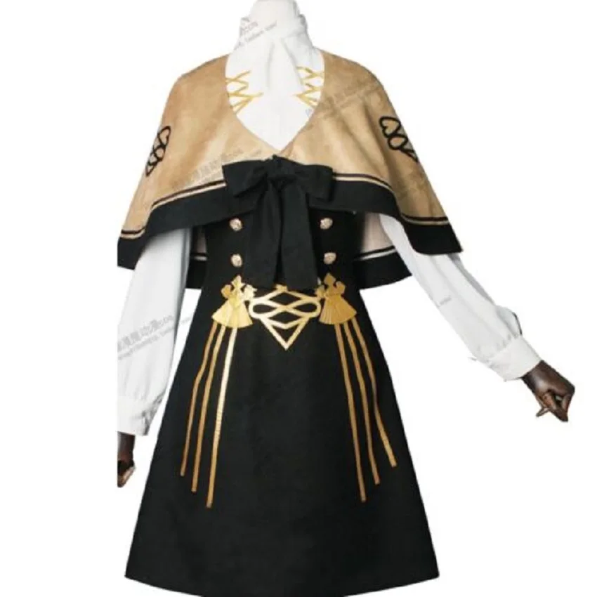 Fancy Battle Stage Black Gold Dress Cosplay Costume Sexy Princess Outfit Fire Emblem Carnival Adult Custom
Fancy Battle Stage Black Gold Dress Cosplay Costume Sexy Princess Outfit Fire Emblem Carnival Adult Custom