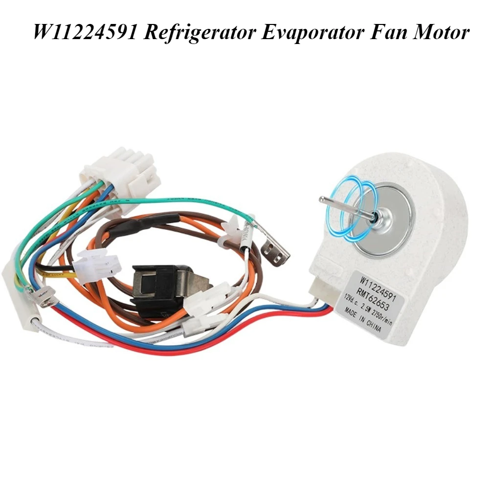 W11224591 Refrigerator Evaporator Fan Motor - Compatible with Whirlpool, Maytag, Ikea Fridge Replacement Parts
W11224591 Refrigerator Evaporator Fan Motor - Compatible with Whirlpool, Maytag, Ikea Fridge Replacement Parts