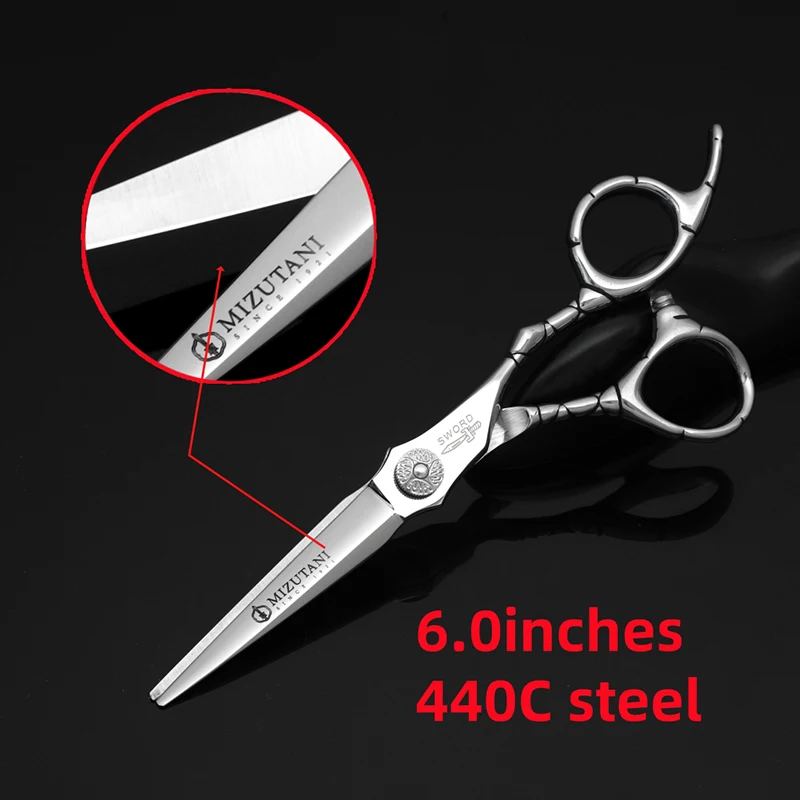Professional Barber scissors,Hair thinning shears,6.0 inch,440c and VG10 steel scissors,barbershop hair cutting tools
Professional Barber scissors,Hair thinning shears,6.0 inch,440c and VG10 steel scissors,barbershop hair cutting tools