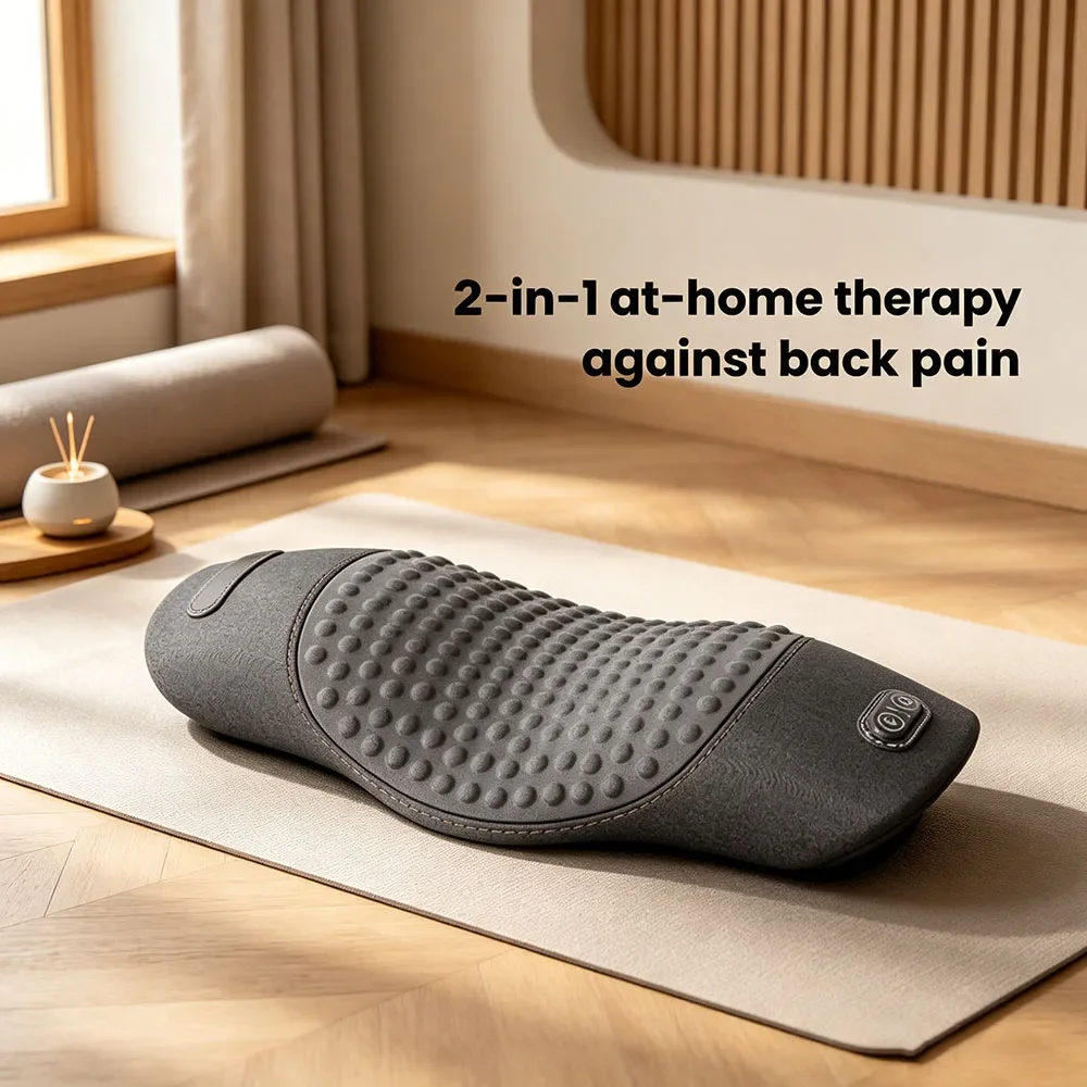 Household Waist Pillow Back Massage Protection Pad Heating Vibrating Back Massager Lying Flat Waist Relief Waist Support
Household Waist Pillow Back Massage Protection Pad Heating Vibrating Back Massager Lying Flat Waist Relief Waist Support