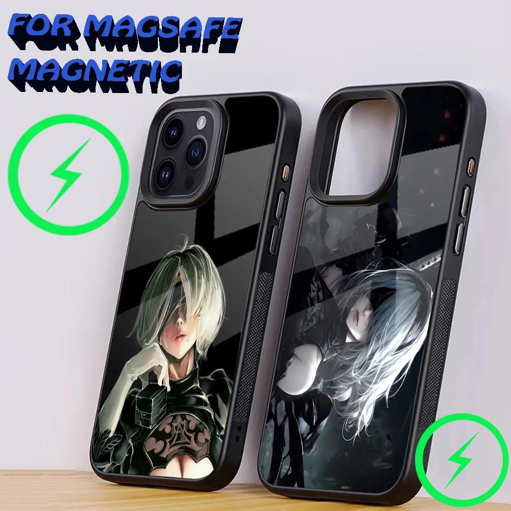 N-NieR A-Automata 2B Phone Case For iPhone 15,14,13,12,11,Plus,Pro,Max Mini Magsafe Magnetic Wireless Charging
N-NieR A-Automata 2B Phone Case For iPhone 15,14,13,12,11,Plus,Pro,Max Mini Magsafe Magnetic Wireless Charging