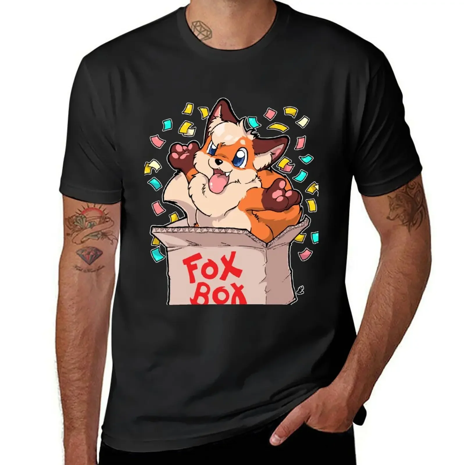 Fox Box T-Shirt blue archive kawaii clothes custom t-shirts mens plain t shirts
Fox Box T-Shirt blue archive kawaii clothes custom t-shirts mens plain t shirts