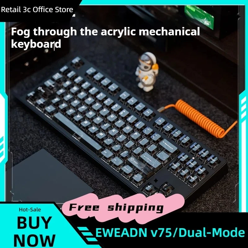 Eweadn Mt87/108 Fog Through Mechanical Keyboard Red Axis Wireless Bluetooth Three Mode Esports Game Office Keyboard Mechanical
Eweadn Mt87/108 Fog Through Mechanical Keyboard Red Axis Wireless Bluetooth Three Mode Esports Game Office Keyboard Mechanical