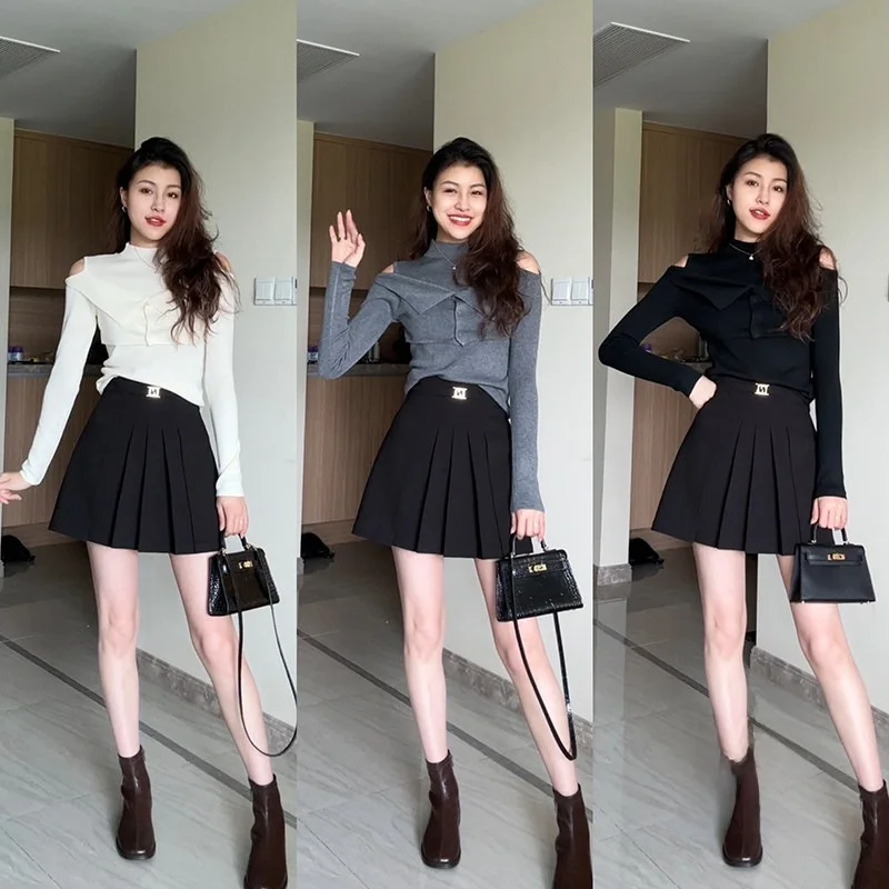 Женский модный пуловер Zhang a Xing с открытыми плечами и асимметричным дизайном, осенняя новинка, из полиэстера, с длинными рукавами
Женский модный пуловер Zhang a Xing с открытыми плечами и асимметричным дизайном, осенняя новинка, из полиэстера, с длинными рукавами