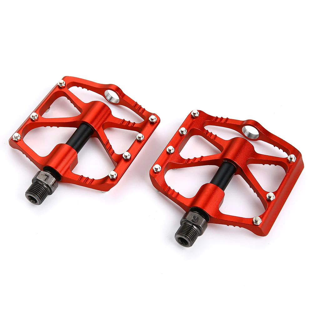 Aluminum Alloy Pedal Bicycle Pedal For Biking For Cycling Anti-slip Comfortable Riding Hollow Design Lightweight Design
Aluminum Alloy Pedal Bicycle Pedal For Biking For Cycling Anti-slip Comfortable Riding Hollow Design Lightweight Design