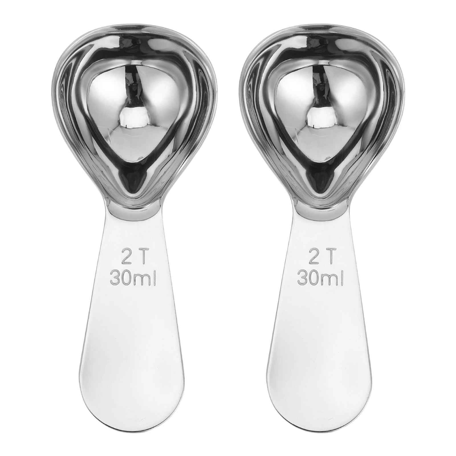 2Pcs Stainless Steel Coffee Measuring Spoons Precise Ground Coffee Scoop Short Handle for Tea Sugar Flour Protein Powder Baking
2Pcs Stainless Steel Coffee Measuring Spoons Precise Ground Coffee Scoop Short Handle for Tea Sugar Flour Protein Powder Baking