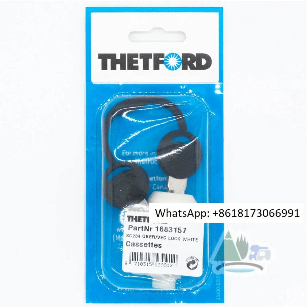 THETFORD RV Toilet C200 Hatch Door Lock Cylinder, Bed Car Modification